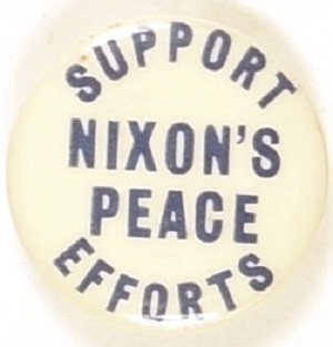Support Nixons Peace Efforts