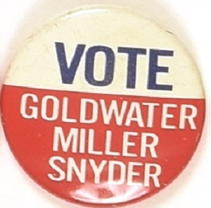 Goldwater, Miller, Snyder Kentucky Coattail