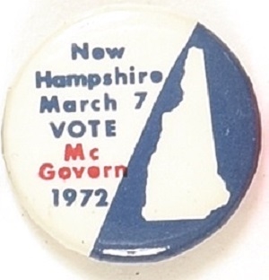 McGovern New Hampshire Primary