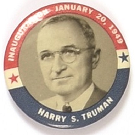 Truman Inauguration RWB Celluloid
