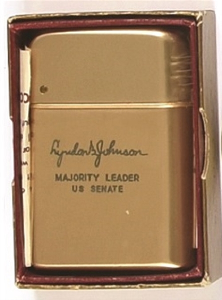 Lyndon Johnson Majority Leader Cigarette Lighter