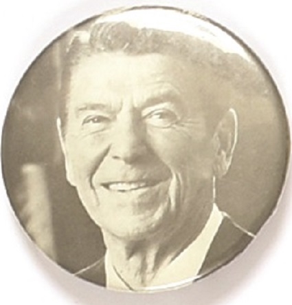 Reagan Celluloid With Super Photo