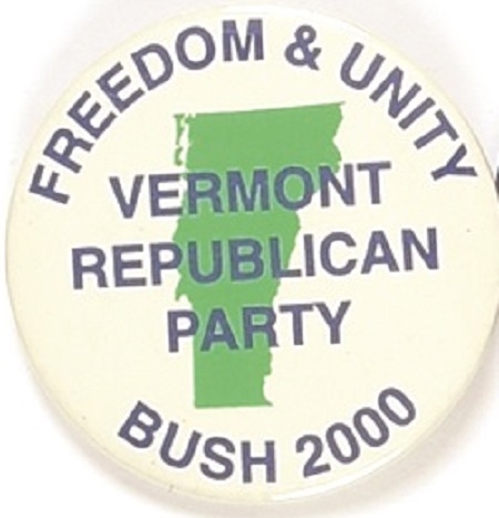Bush Vermont Freedom and Unity