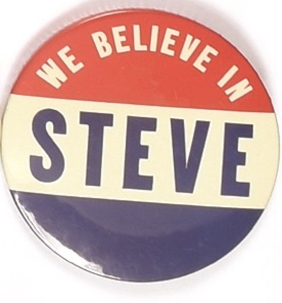 Stevenson We Believe in Steve