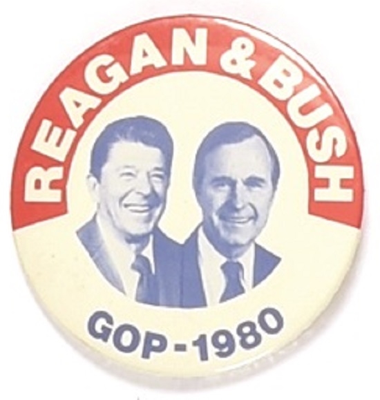 Reagan and Bush GOP 1980