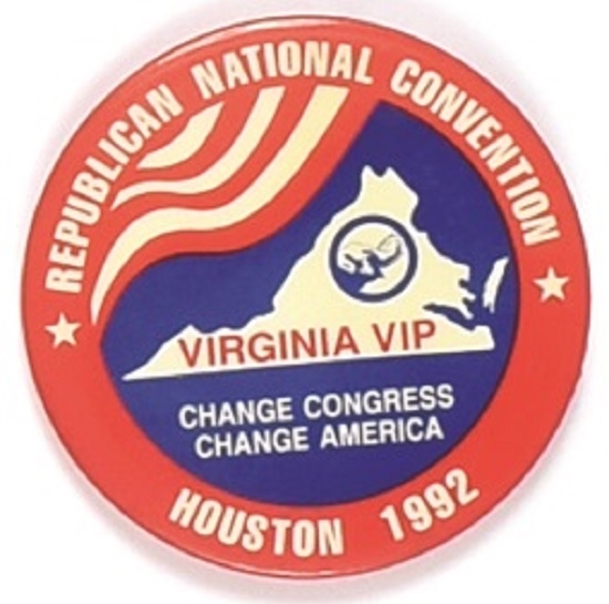 Bush Virginia 1992 Convention