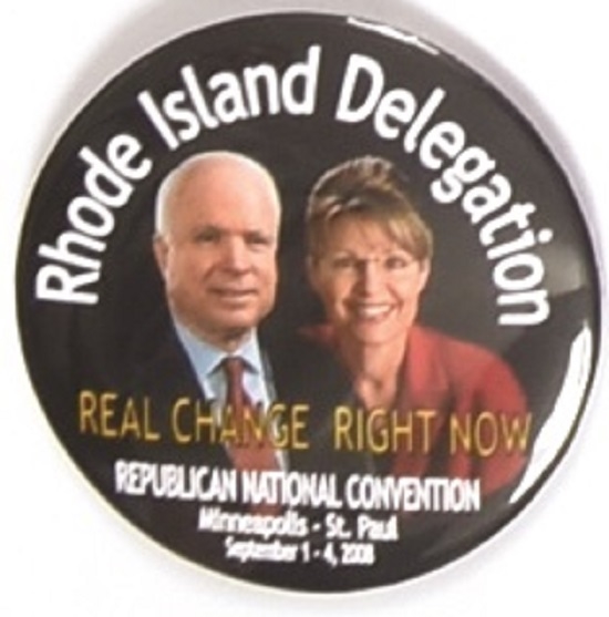 McCain, Palin Rhode Island Delegation