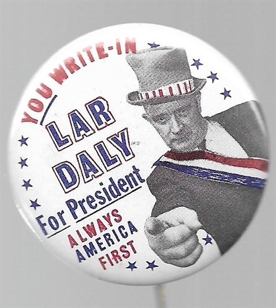 Lar Daly for President Uncle Sam 