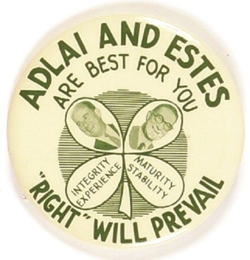 Adlai and Estes are Best for You Four Leaf Clover