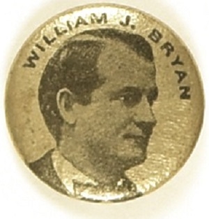 William Jennings Bryan Silver Celluloid