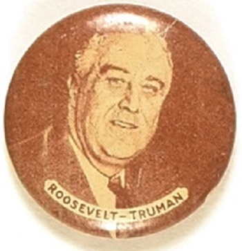 Roosevelt, Truman 1944 Litho
