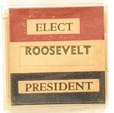 Roosevelt, Dewey Mechanical Pin