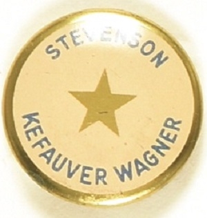 Stevenson, Kefauver, Wagner New York Coattail