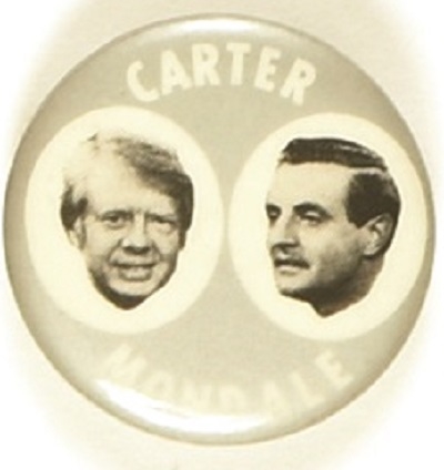 Carter, Mondale Silver Jugate