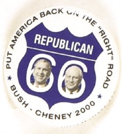 Bush, Cheney Route 66 Jugate