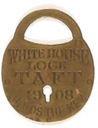 Taft White House Lock Fob