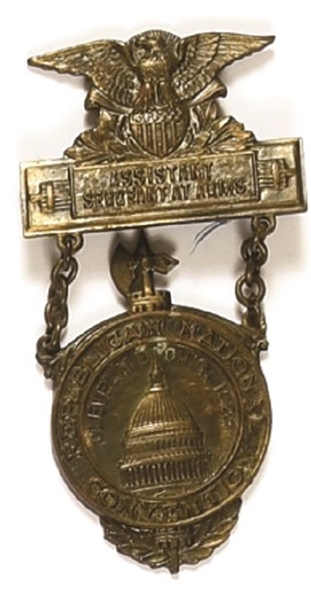 Coolidge 1924 Convention Badge