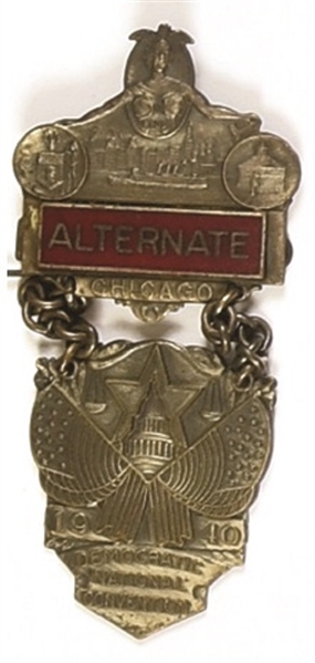 Franklin Roosevelt 1940 Alternate Delegate Badge