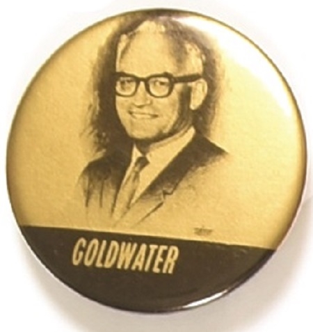 Goldwater Gold and Black Celluloid