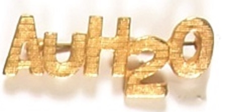 Goldwater AuH20 Jewelry Pin