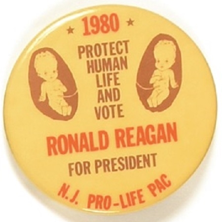 Reagan New Jersey Pro-Life
