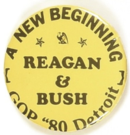 Reagan and Bush a New Beginning