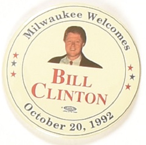 Milwaukee Welcomes Bill Clinton