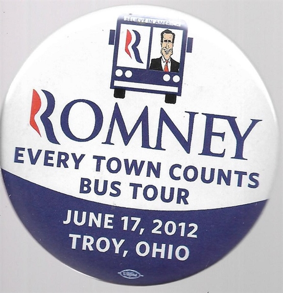 Romney Troy, Ohio Bus Tour