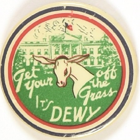 Tom Dewey, Get Your ... Off the Grass, It’s Dewy