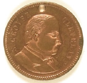 Cleveland Profile Brass Medal