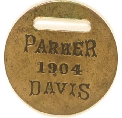 Parker and Davis Brass Fob