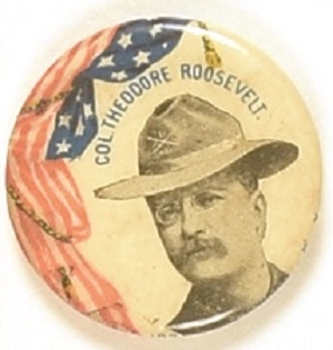 Col. Roosevelt Rough Rider Pin