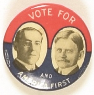 Vote for Wilson, Marshall America First