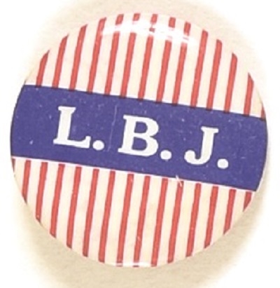 Lyndon Johnson LBJ Red Stripes