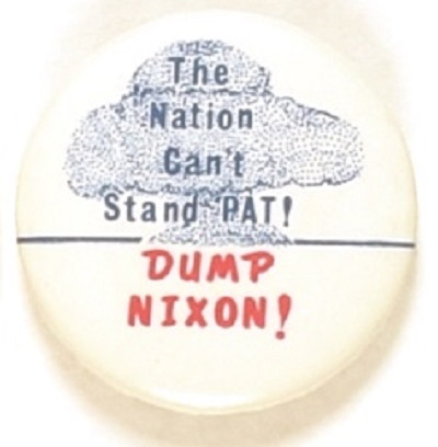 Anti Nixon We Cant Stand Pat