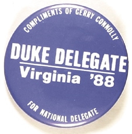 Mike Dukakis Virginia Delegate