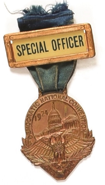 Davis 1924 Convention Badge
