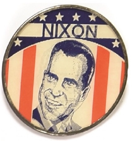 Richard Nixon, Lodge Metal Back Flasher