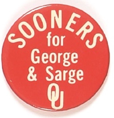 McGovern Sooners for George and Sarge