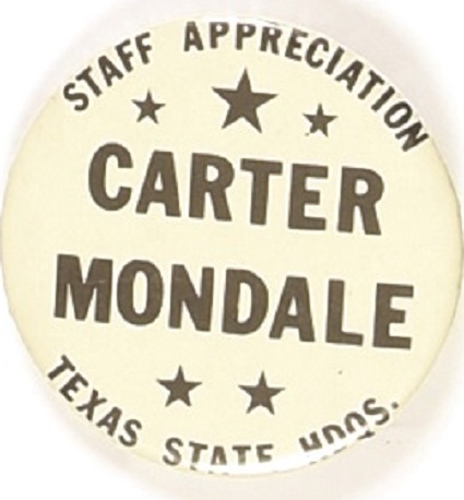 Jimmy Carter Texas Staff Appreciation