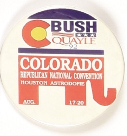 Colorado for Bush 1992 Convention