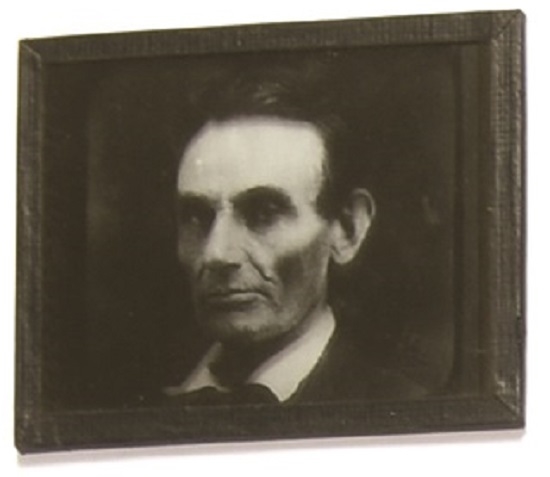 Abraham Lincoln Glass Slide