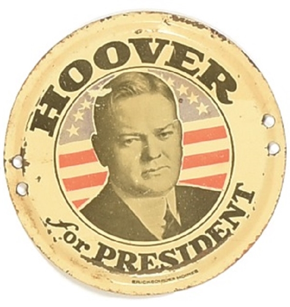 Hoover for President License Attachment
