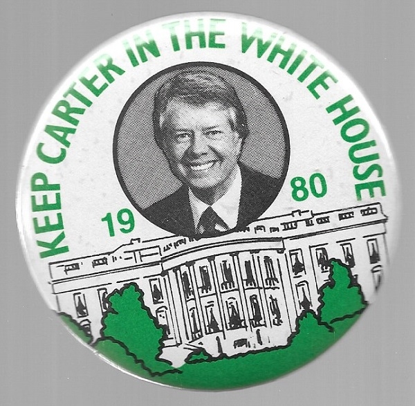 Carter 1980 White House Celluloid