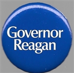Governor Reagan 1970 Blue 1 1/4 Inch Pin 