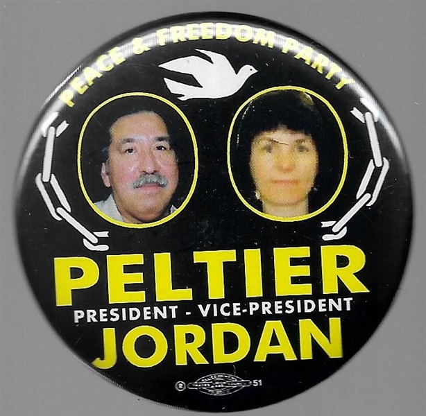 Peltier and Jordan Peace and Freedom Party