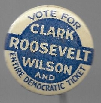 FDR, Clark, Wilson Missouri Coattail 