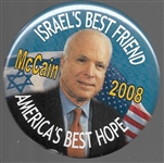 McCain Israel’s Best Friend 