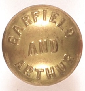 Garfield, Arthur Brass Clothing Button