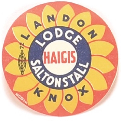 Landon, Lodge, Saltonstall Massachusetts Sticker